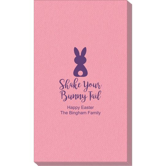 Shake Your Bunny Tail Linen Like Guest Towels